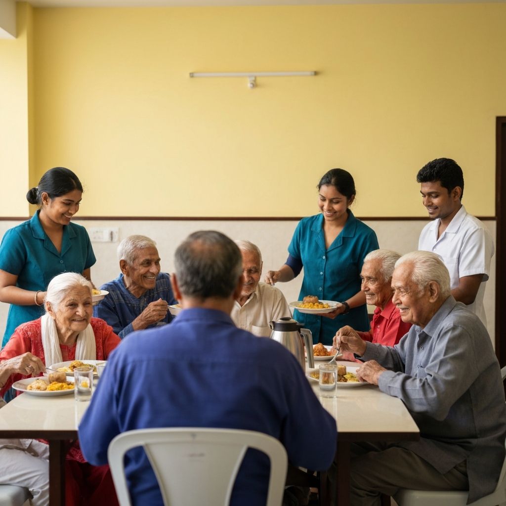 Old Age Home - Communal Dining
