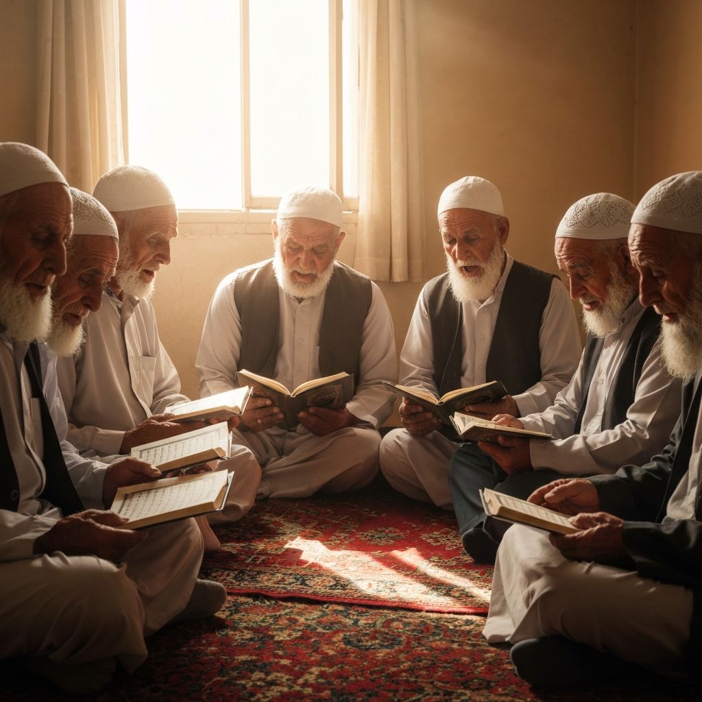 Old Age Home - Quran Reading